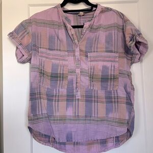 Anthropologie Pilcro Purple Shirt S
